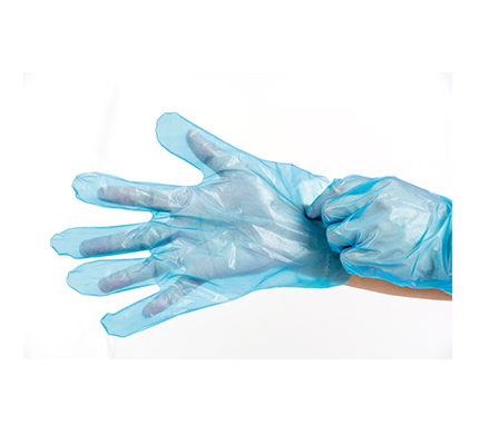 Одноразовые перчатки из полиэтилена высокой плотности (HDPE) W021